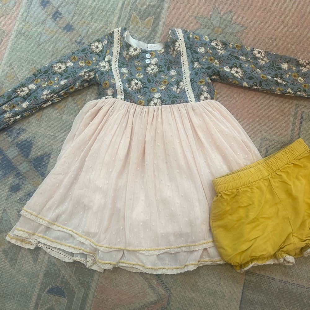 Love and Grow Dusty Rose Emery dress - excellent condition - size 6